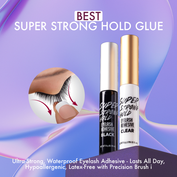 Super Strong Hold Eyelash Adhesive Glue Clear
